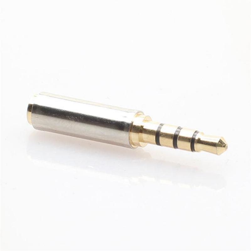 Jack 3.5 mm to 2.5 mm ljudadapter 2.5mm hane  to 3.5mm honkontakt för aux-högtalarkabel hörlursuttag 3.5