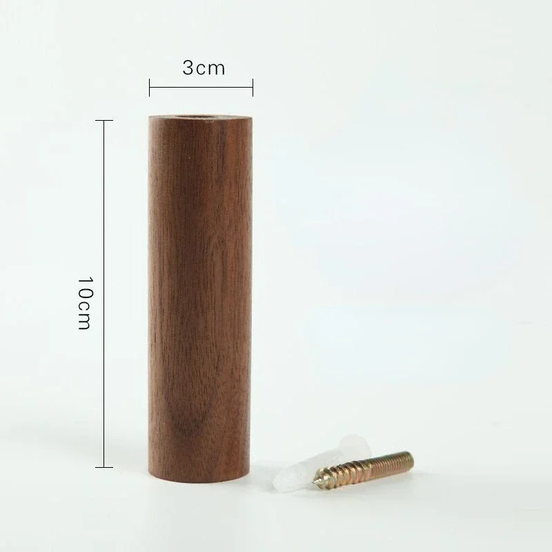 Cintre mural en bois naturel pour vêtements, porte-manteau décoratif, porte-clés, chapeau, écharpe, sac à main, rangement, HOT1: vert clair