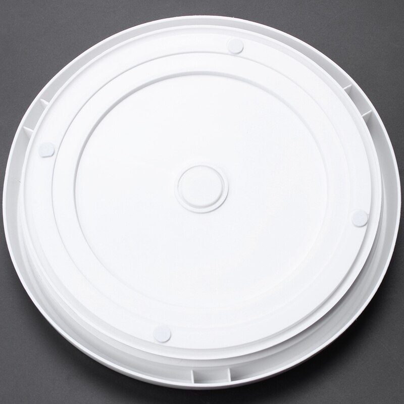 360 Rotation Non-Skid Spice Rack Pantry Cabinet Turntable with Wide Base Storage Bin Rotating Organizer for Kitchen Seasoning