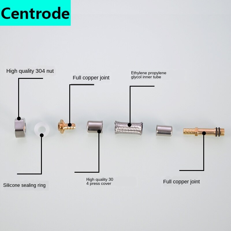 Faucet inlet pipe explosion-proof dish basin basin and cold water pipe fittings 304 stainless steel braided tip hose