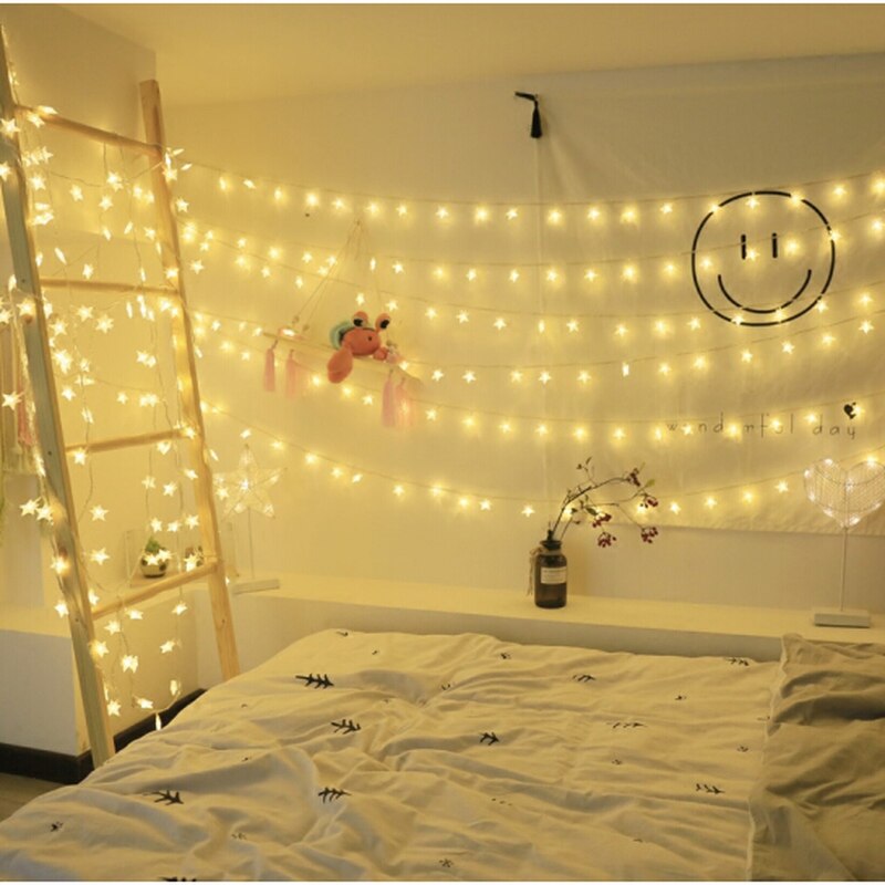 Cute Star Fairy String LED Lights 2M 20 LED Copper... – Vicedeal