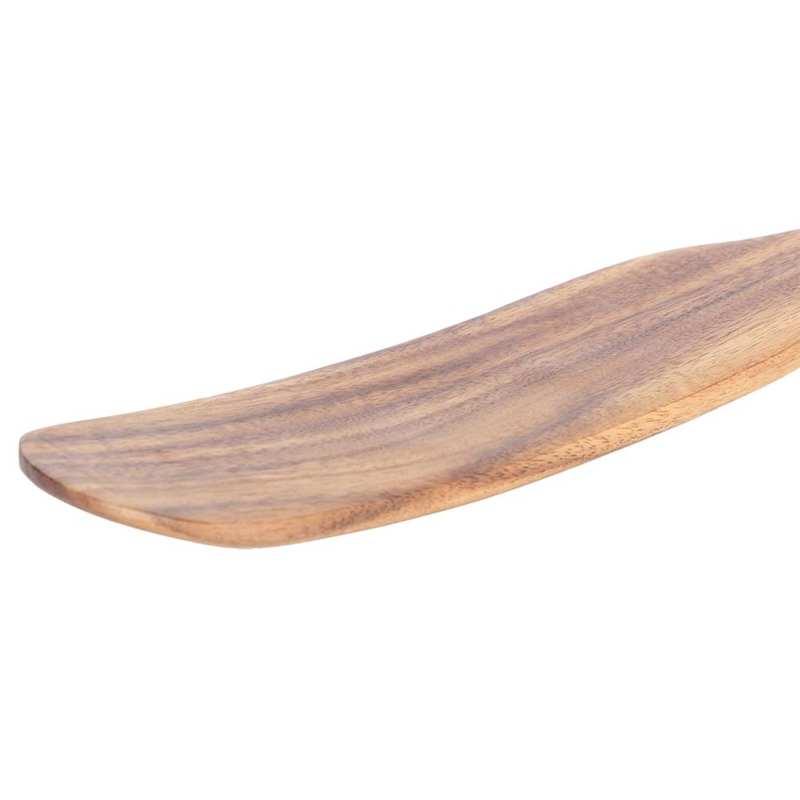 Teak Spatula Flat Shape Food Grade Wooden Cooking Spatula for Home Kitchen Cooking