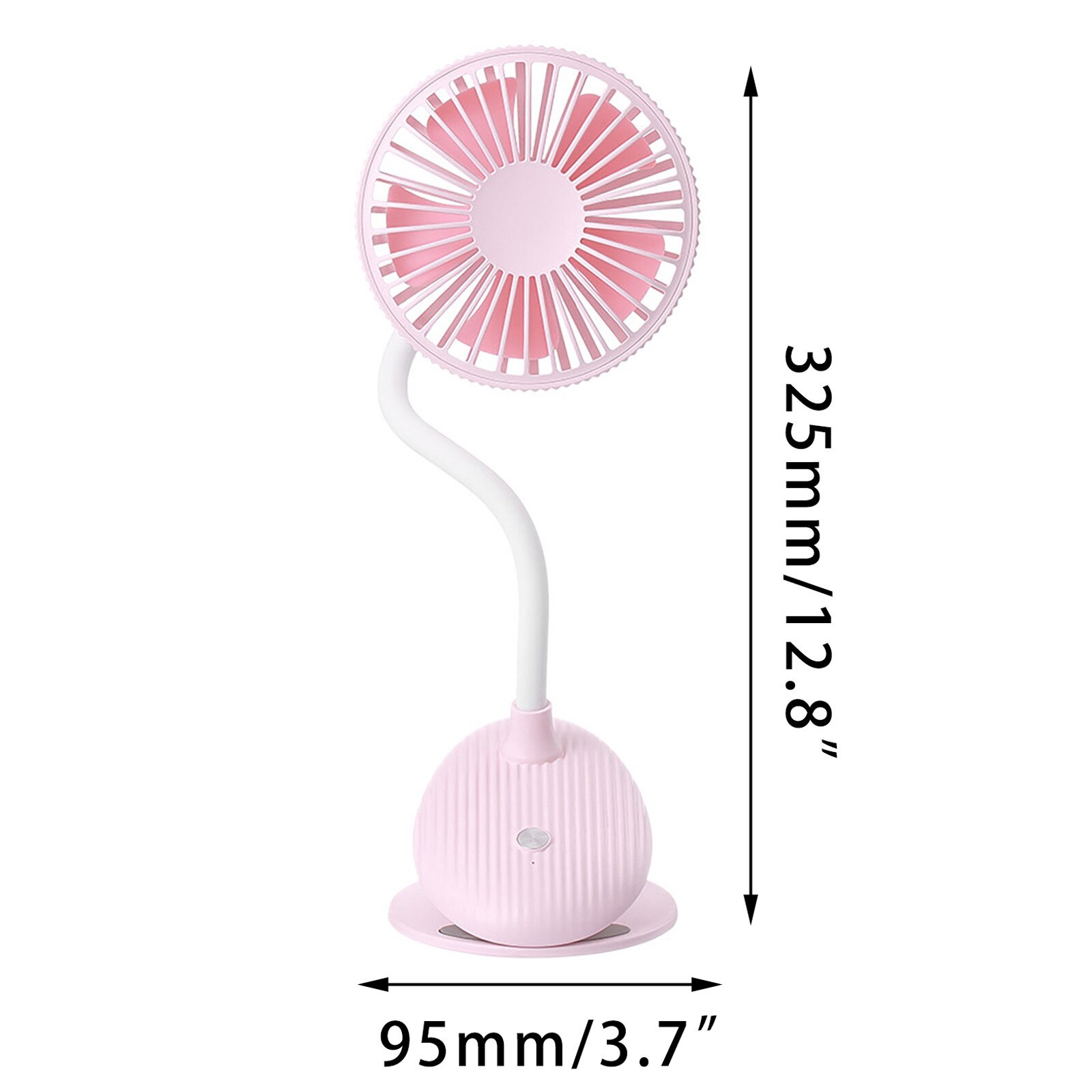 1Pc Draagbare Mini Ventilator Usb Oplaadbare Handige Handheld Fan Geschikt Voor Familie Studentenflat Verstelbare Kleine Ventilator