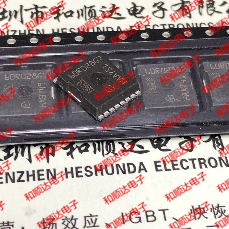 5 stks/partij 60R028G7 IPT60R028G7 H-PSOF-8 650V 245A