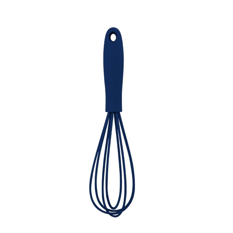 1pc multifunktionella roterande manuell äggvisp mixer mini plast kök äggvisp bakverktyg äggrörare silikon miljövänlig: C