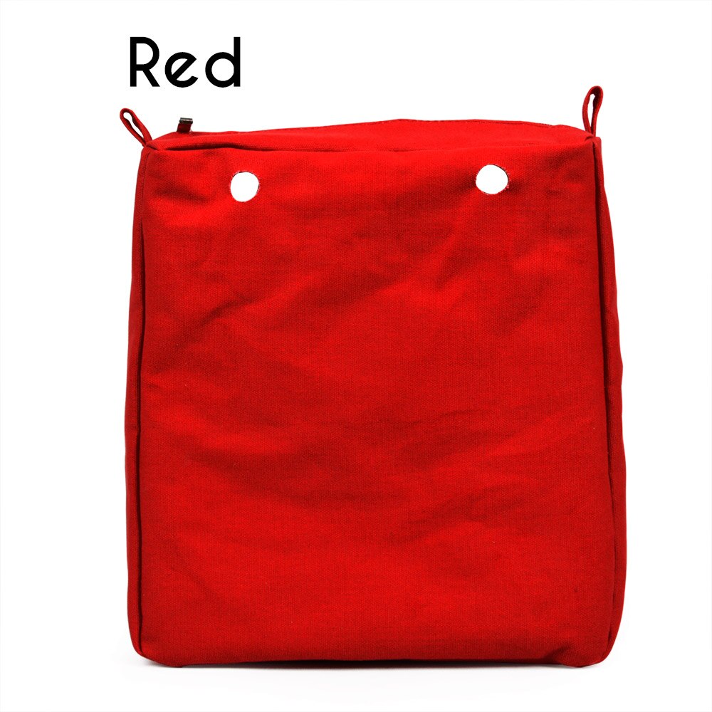 Canvas Insert Tela Insert Lining for O CHIC Lining Canvas Waterproof Inner Pocket for Obag OCHIC: Red