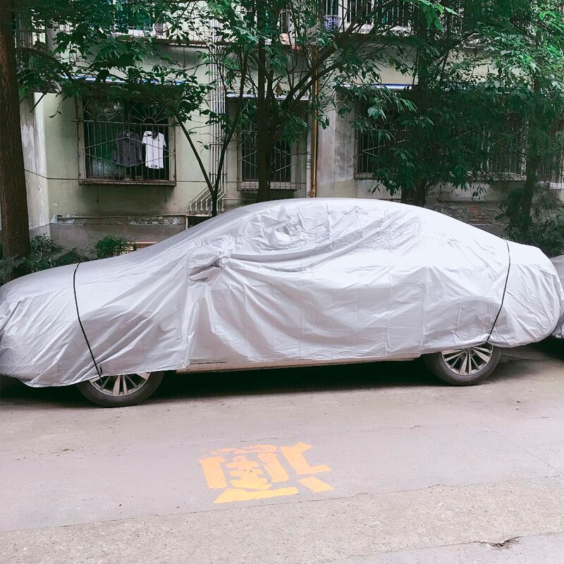 waterproof car covers outdoor sun protection cover for car reflector dust rain snow protective suv sedan hatchback full s