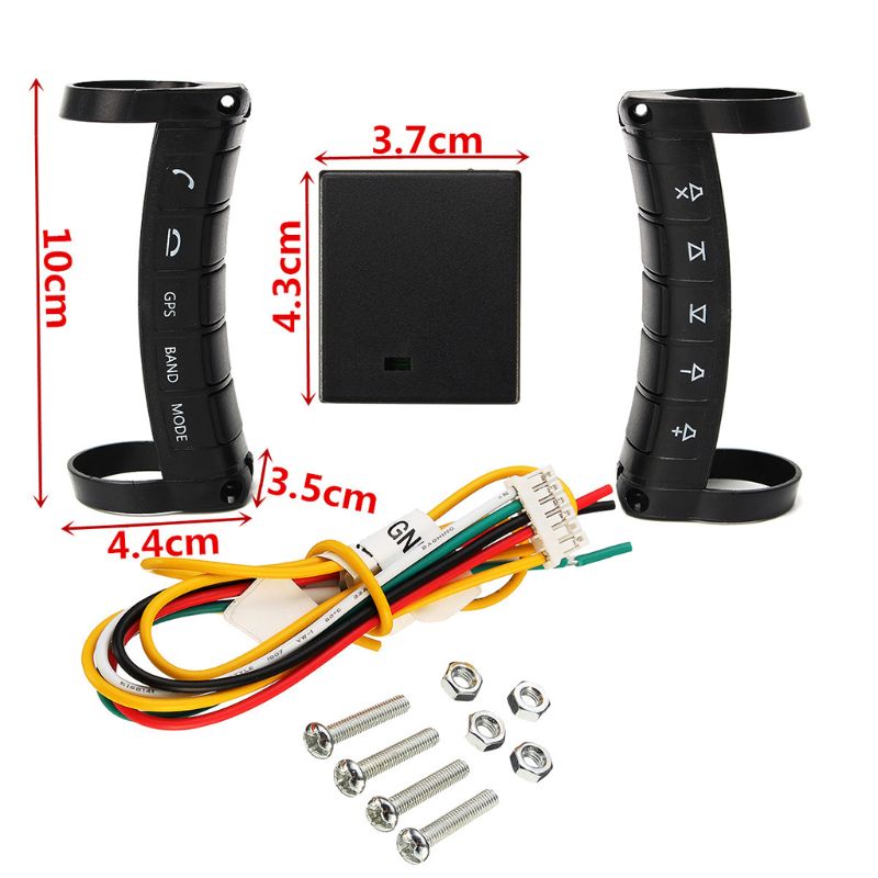 Universal Multi-function Wireless Steering Wheel Controller DVD Navigation Buttons Controller