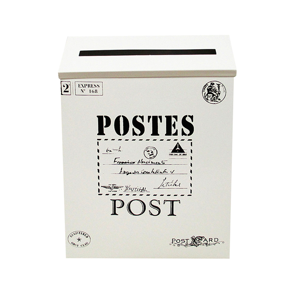 Caja de correos para decoración de pared del hogar, accesorio para foto, buzón: Default Title