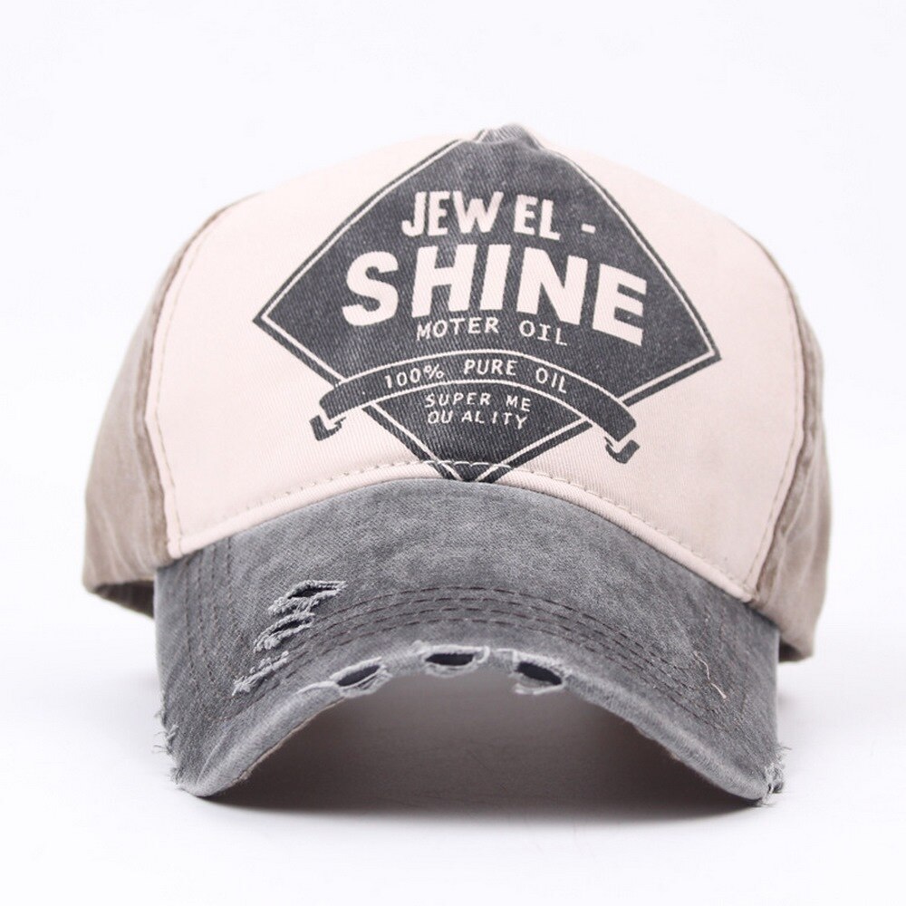 Unisex baseballpetten katoen distressed kleur bijpassende mannen en vrouwen hoeden met klep buitensporten pet met klep coole jongen