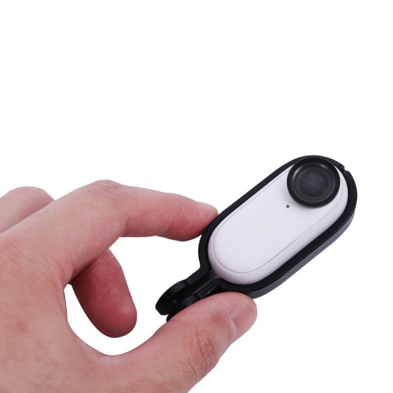 Supporto per telaio in metallo per Insta360 GO 2 adattatore in lega di alluminio 1/4 stabilizzatore per staffa angolare regolabile per Insta360 Go 2 telecamera Acc