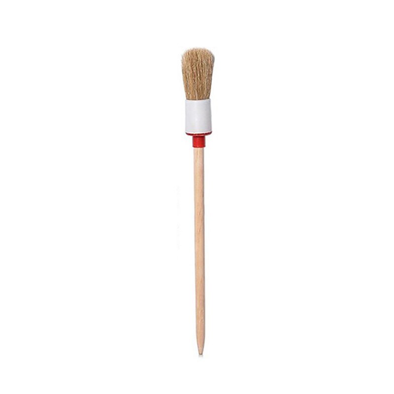 Cepillo de limpieza para motor de salida de aire acondicionado, cabezal redondo lavable, cepillo suave de madera, herramienta automática: NO2