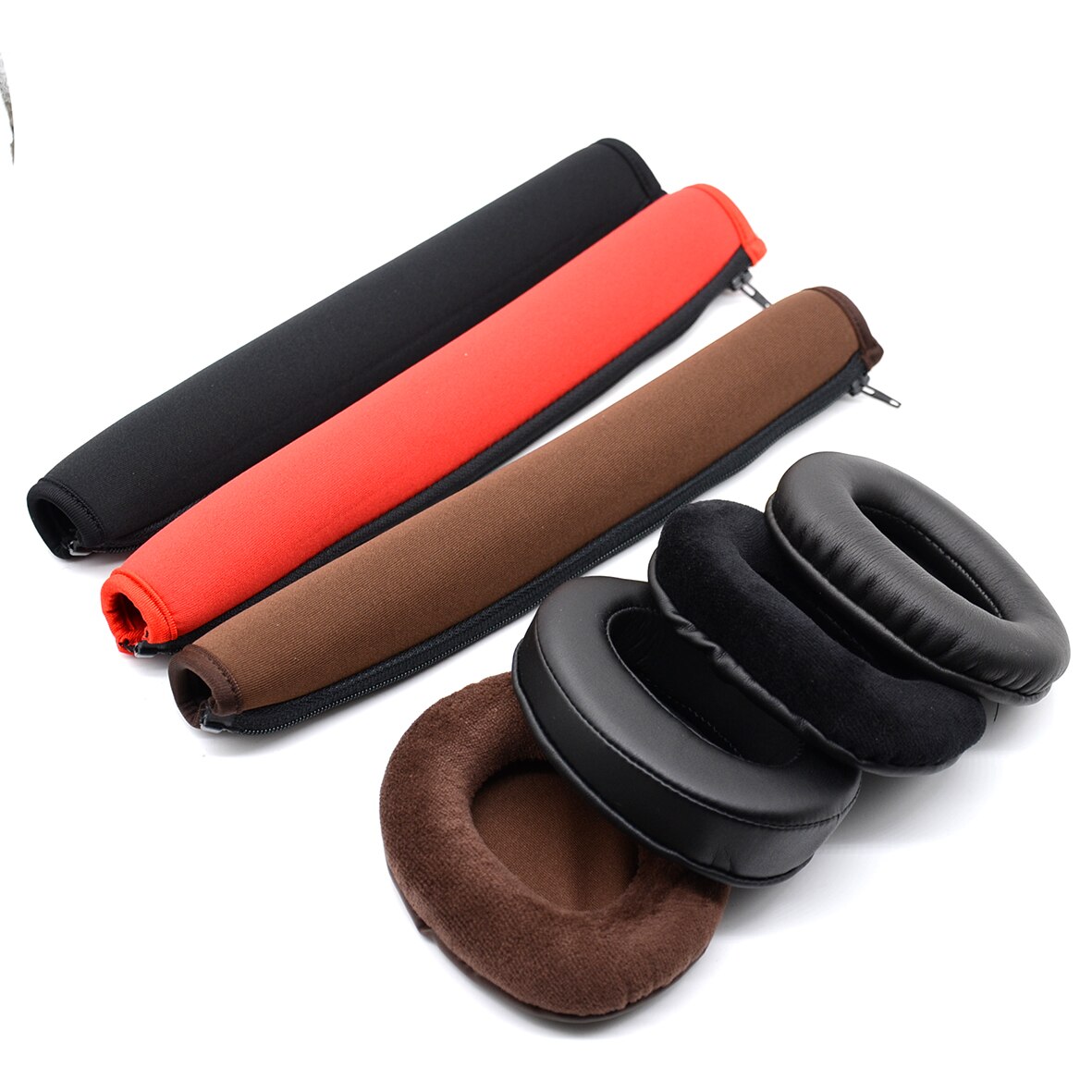 Ersatz Stirnband Ohrpolster Kissen für Audio Technica ATH M70 M50X M50 MSR7 M40X M40 M30X Headset Ohrenschützer Abdeckung ohr pads tassen