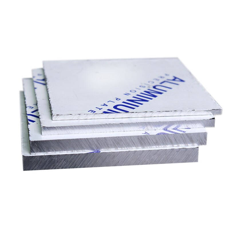 10PCS 6061 Aluminum Flat Plate Machinery Parts Pure Aluminum Sheet Thickness 0.8-3mm