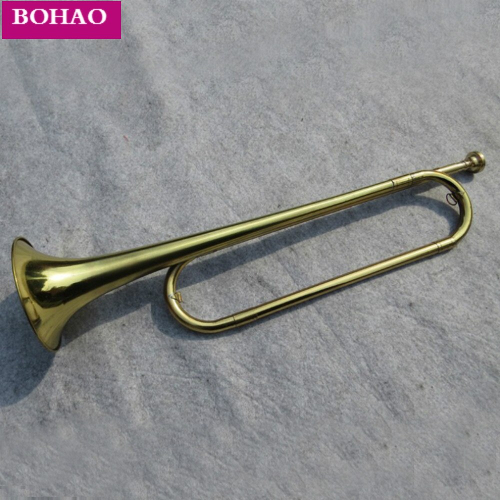 School Band Trumpet Cavalry Trumpet,Brass Instrument for Music Lovers