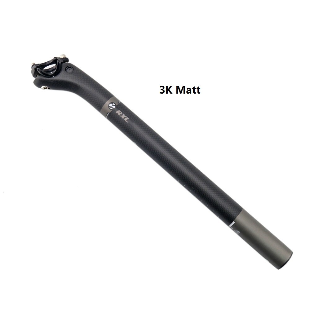Tige de selle en carbone RXL SL 27.2/30.8/31.6mm tige de selle vtt en Fiber de carbone tige de selle de vélo 350/400mm Offset 25mm tige de selle de route