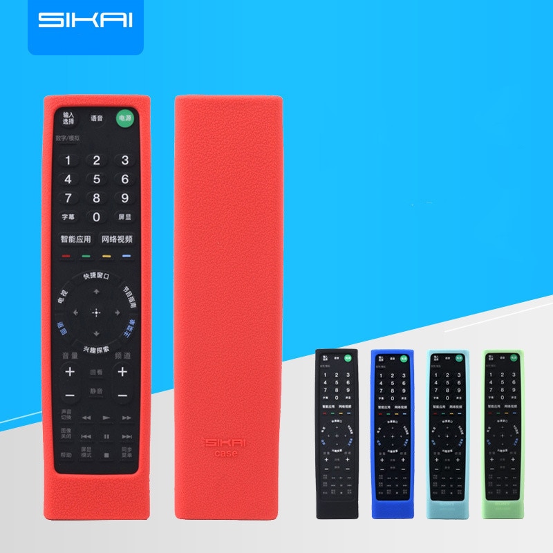 Funda de silicona para mando a distancia Sony TV, funda protectora para Sony TV RMF-TX200C RMT-TX100
