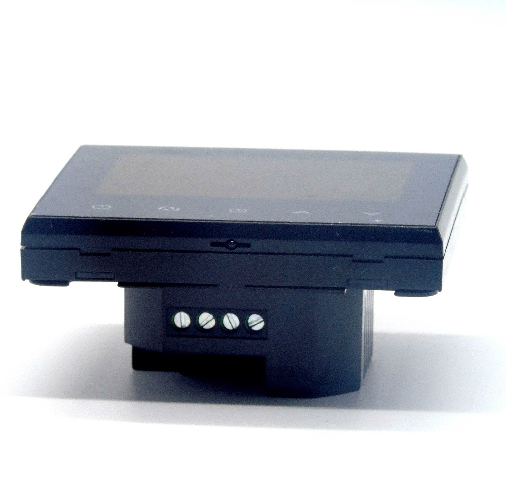 230 v 110 v 24VAC/DC Dubbele sensor Programmeerbare Touch Screen elektrische floor thermostaat verwarming wiht EU