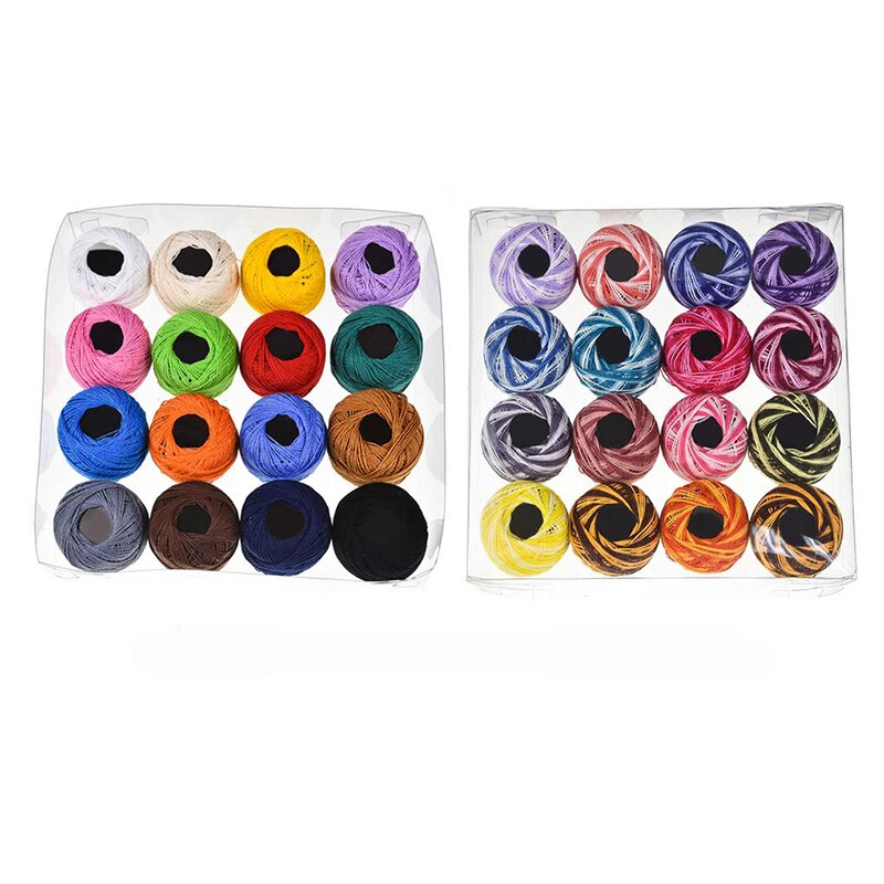 Viés para bordar e costurar, linhas de tricô diy, 16 cores, suprimentos de costura