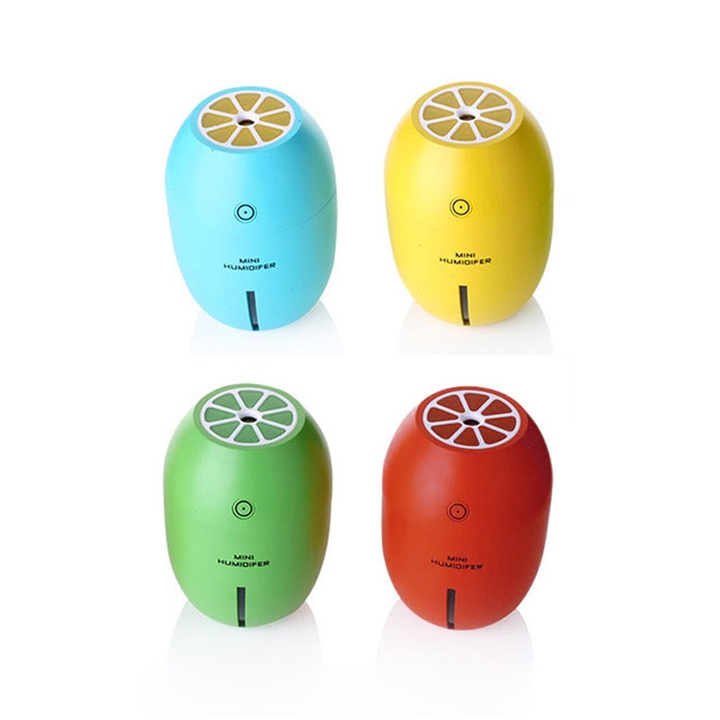 Lemon Style USB Ultrasonic Humidifier With Colorful Led Light Essential Oil Aroma Diffuser Auto Off Touch Switch