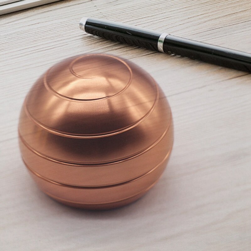 Kantoor Decompressie Gadget Metalen Kinetische Spinner Bal Voor Volwassenen En Kinderen Angst Verlicht Stress En Inspireert Creativiteit (L