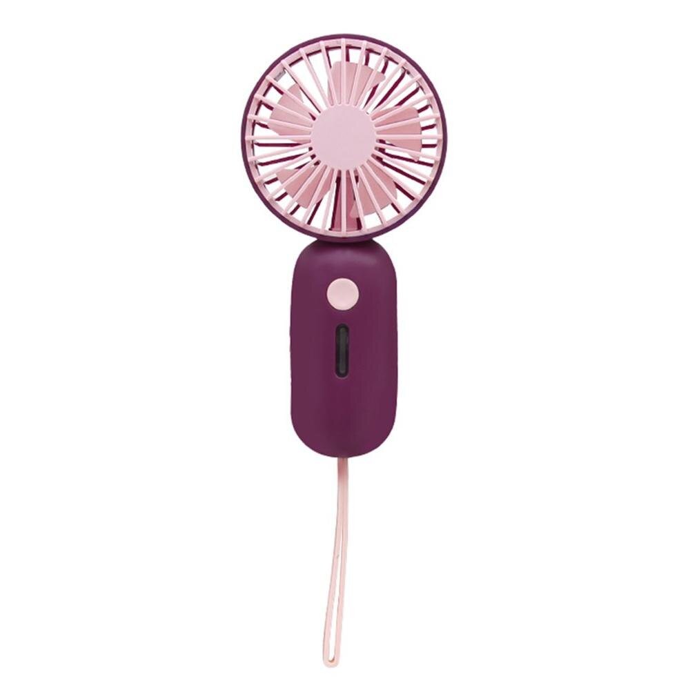 Hand Pressure Fan Mini Manual Fan Handheld Air Conditioner For Student Portable Student Cooling Toys: red