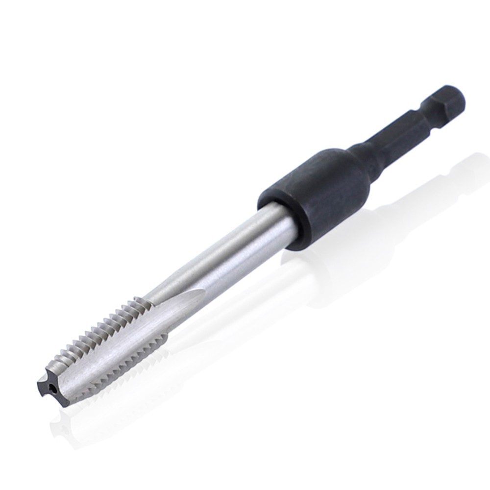 M6-M14 Firmer Screw Tap Socket Adapter Holder Extension Bar 1/4 Inch Hex Shank Screw Tap Tapping Chuck For Power Drill tools