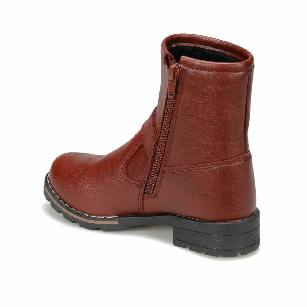 Meisjes Laarzen Schoenen Lente Herfst Zwart Bordeaux Pu Kinderen Mode Kinderen Warme Winter Rubber Waterdichte Sneeuw Regen 92.NINA-4.F