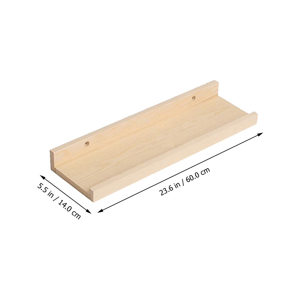 Eckmontage Regal Bild Leiste Holz Wandständer Solide Multifunktionsregal Haushalt: Weiß