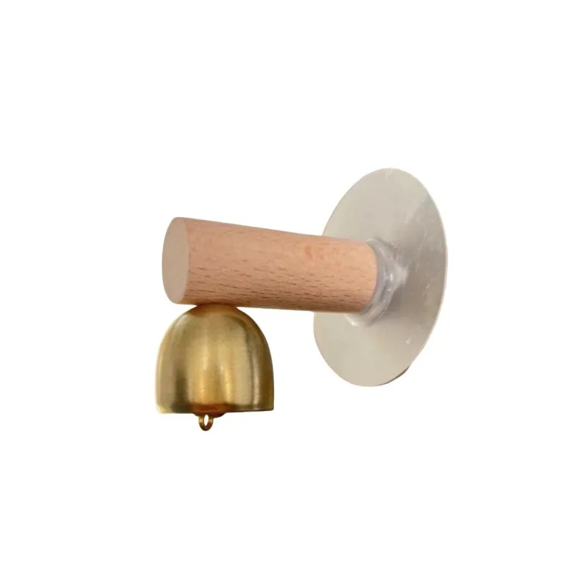 Türklingel aus Holz, handgefertigte Türklingel, japanischer Stil, Türöffnung, Türklingel, Dopamin-Windspiel, Kühlschrank