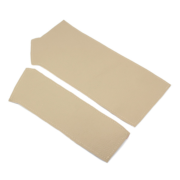 Voor Bmw 5 Serie E60 2004 2005 2006 2007 Auto Center Armsteun Doos Pad Microfiber Leather Cover: beige for LHD