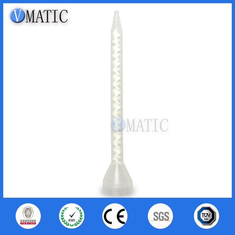 10Pcs Resin Static Mixer MC05-24 Mixing Nozzles Bell Mouth Silicone Mixing Tube Nozzle