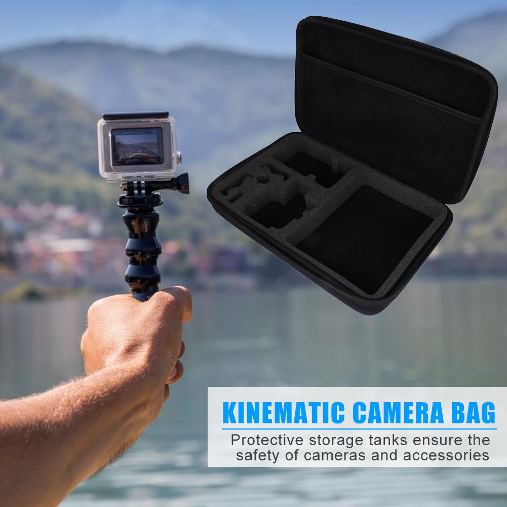 Draagbare Handvat Tas Redelijke Opslag Handig Toegang Shockproof Storage Case Voor Gopro Hero Action Camera Tool