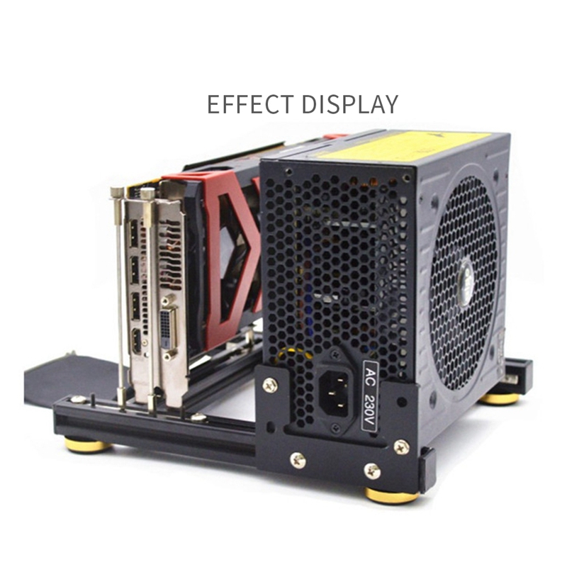 Graphics Card Bracket DIY External Graphics Card Base External Power Supply Base ATX PSU Bracket For Computer Case
