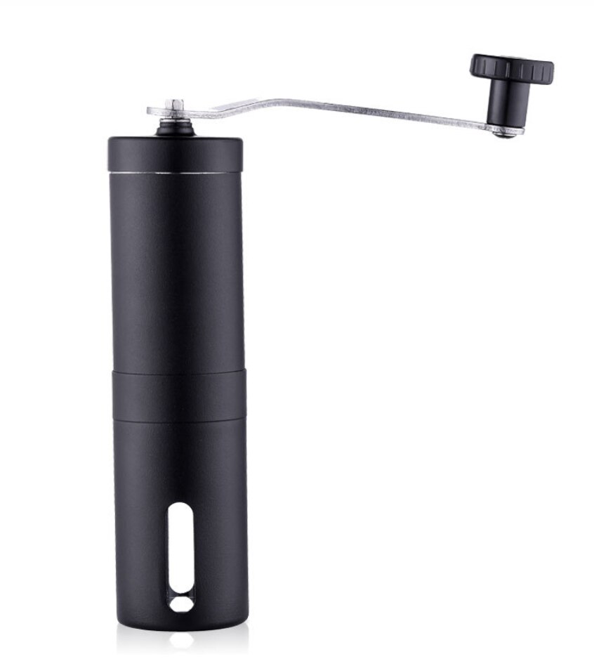 Manual Coffee Grinder with Storage Jar Soft Brush Conica Mini Coffee Milling Machine for Single Coffee: single-30g