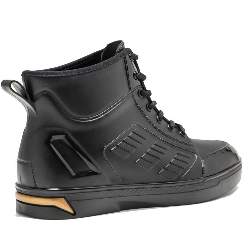 Casual Water Laarzen Mode Rubber Schoenen Mannen Regenlaarzen Waterdichte Non-Slip Rubber Schoenen Regen Laarzen H370