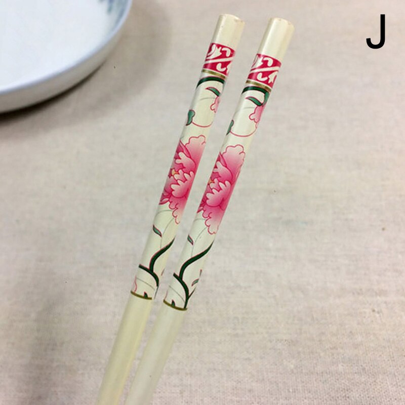 2 stk/sæt vintage håndlavede hårpinde maling japansk træ hårnåle hårspænde til kvinder naturlige kinesiske spisepinde i træ: J