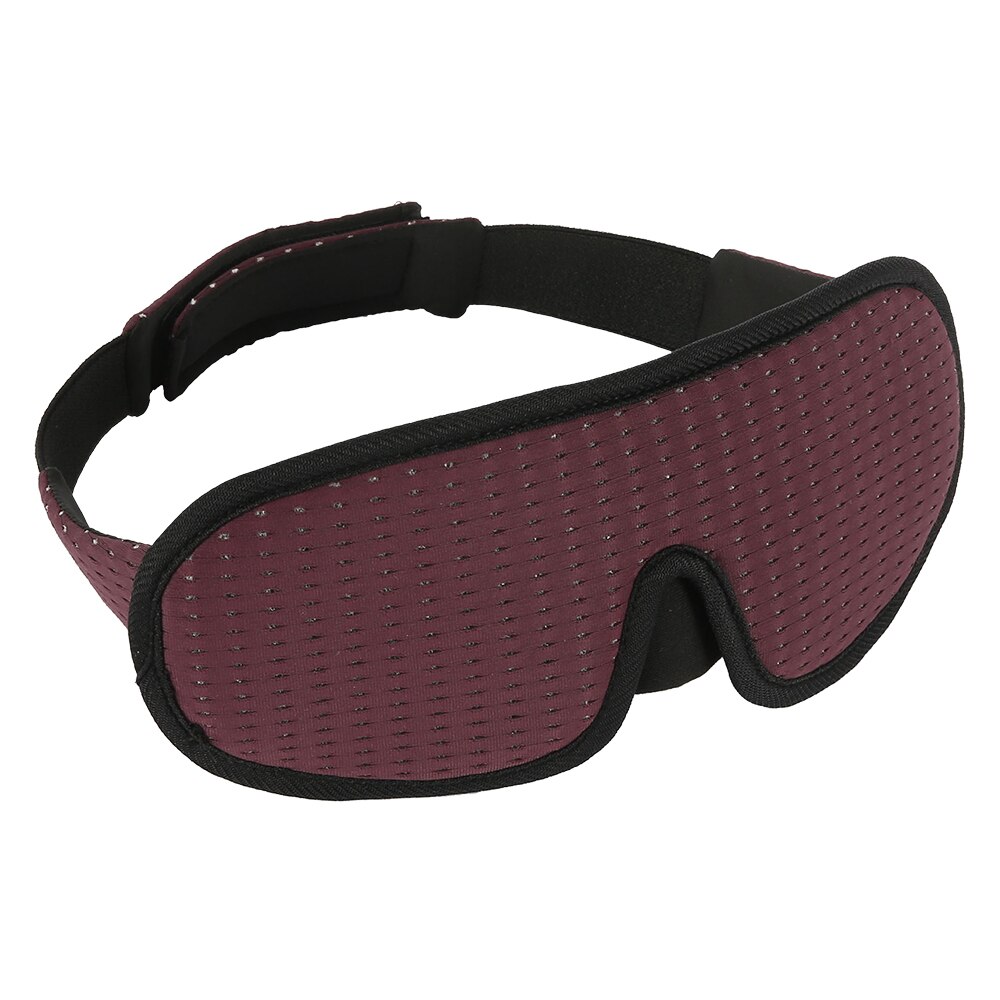 3D Ademend Oogmasker voor Slaapmasker Memory Foam Contouren Modulaire Slapen Oogmasker Oog Contour Lichtgewicht: Purple