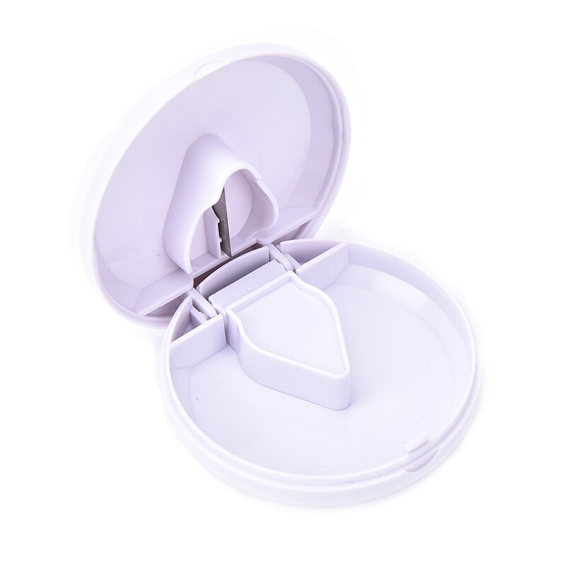 Hebdomadaire boîte à pilules étui de rangement coupe comprimés médicament pilule boîte Cutter médecine broyeur broyeur séparateur tablette Cutter diviseur