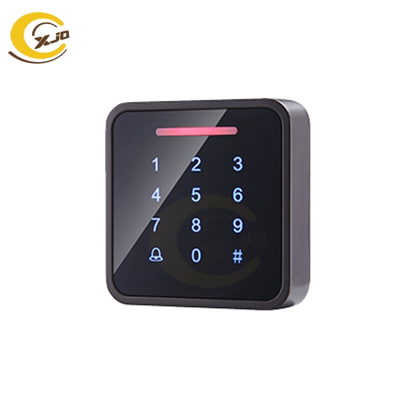 XJQ 125KHZ RFID Metal Touch Screen Standalone Access Controller Proximity Card Access Control Keypad digital panel Card Reader: A2