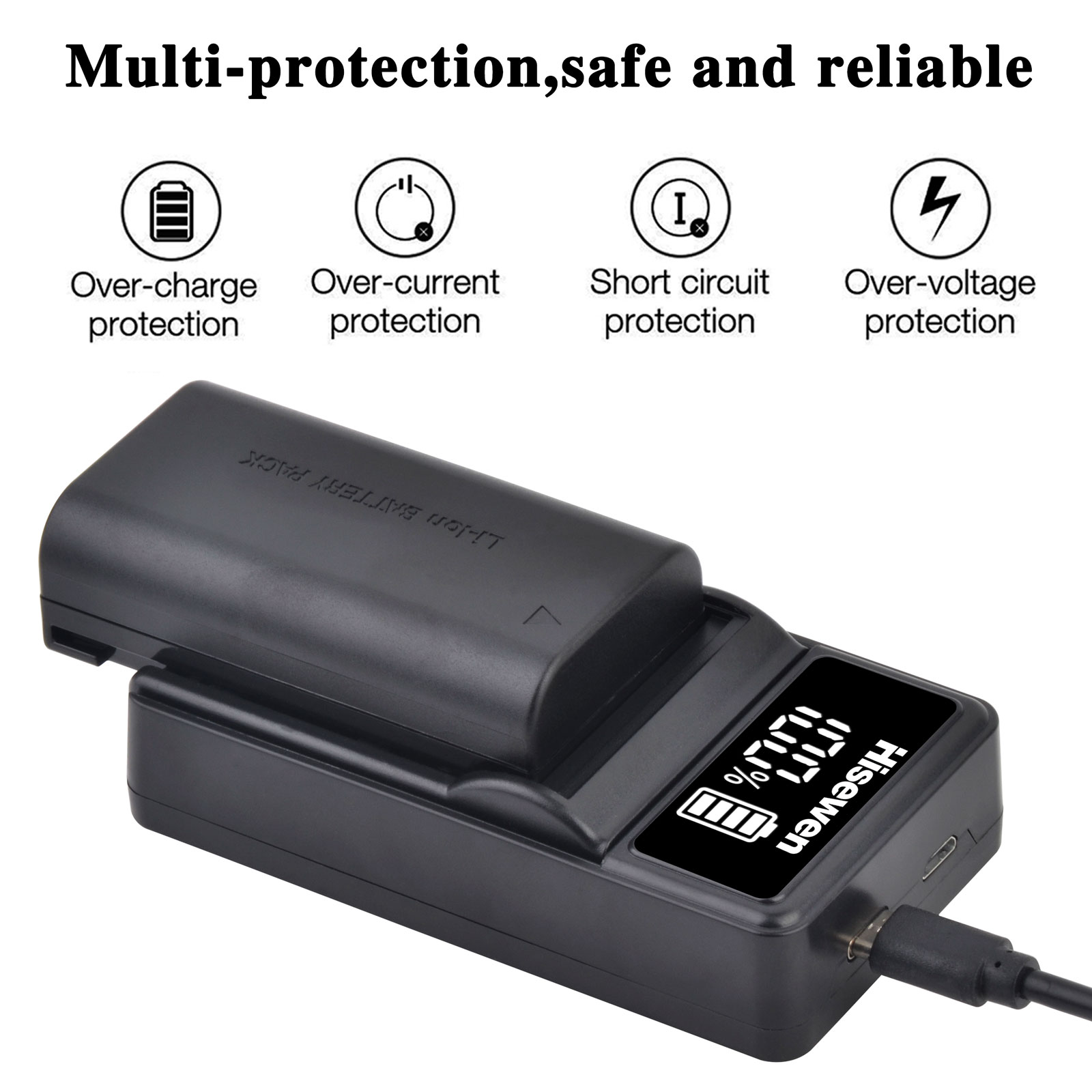 BP-911 BP-911K BP 911 BP-914 BP-915 Battery and Charger for Canon BP911 BP914 BP915 E1 E2 E30 ES50 ES6500V ES7000V ES8000V