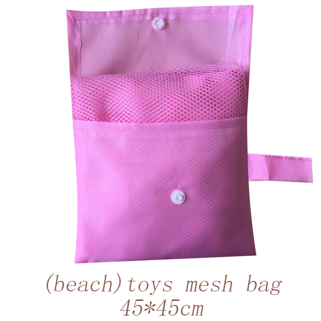 AAG Impermeabile Mamma Del Bambino Borse Da Spiaggia Per Bambini Giocattoli Da Spiaggia Stoccaggio Borse di Fitness Viaggi di Lavaggio Borsa Da Spiaggia Borsa Della Gelatina Della Borsa Della Borsa: MAAG343-323pink