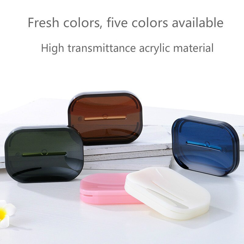 Japan Badkamer Schotel Plaat Case Thuis Douche Reizen Wandelen Houder Container Zeepkist Zeepbakje Porte Savon Jabonera