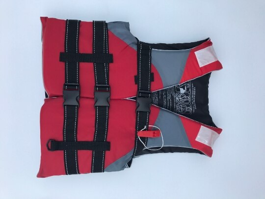 20-120KG Universal Outdoor Swimming Boating Skiing Driving Vest Survival Suit Polyester Life Jacket for Adult Children with Pipe