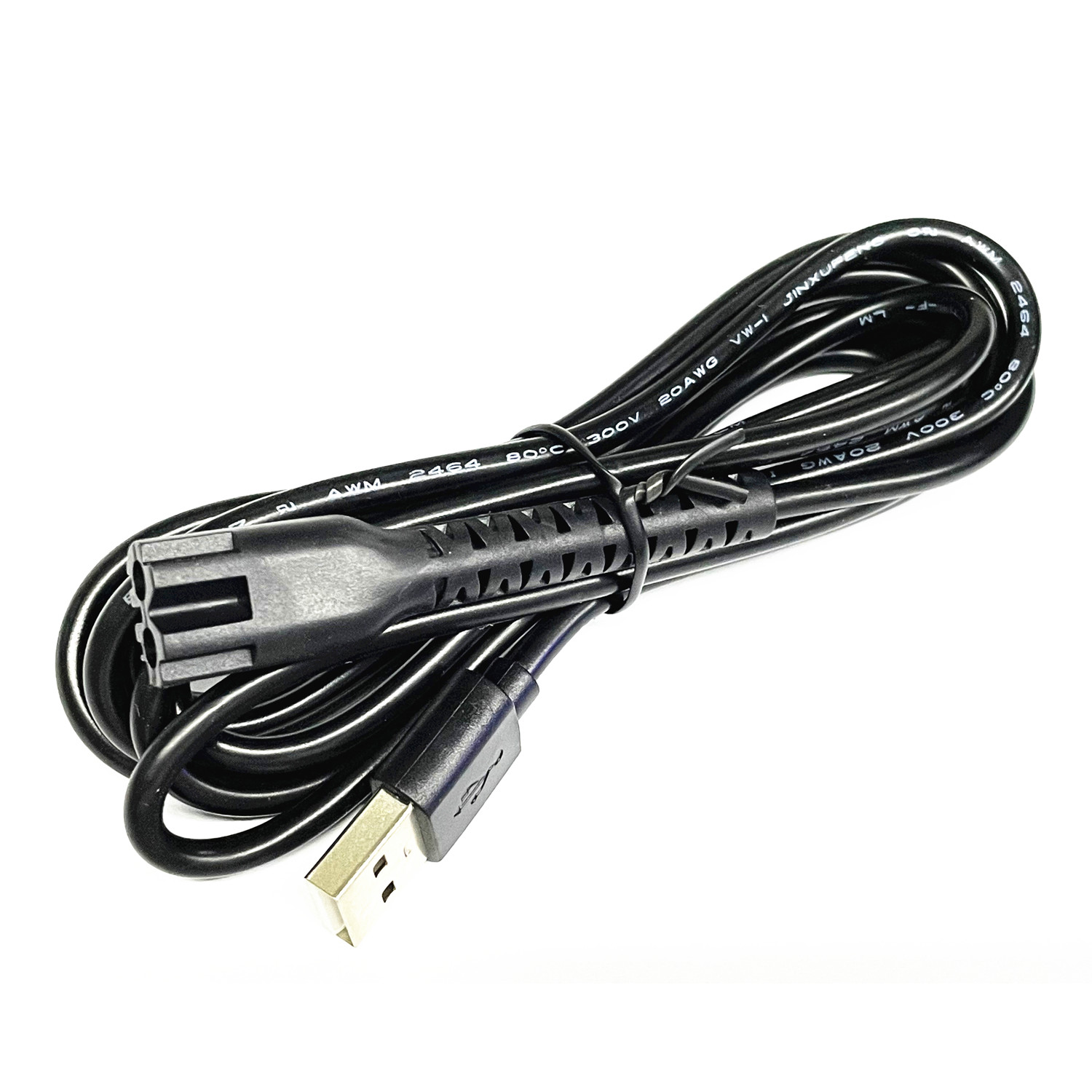 Cable cargador para cargador inalámbrico Wahl Clipper, adecuado para cortadora inalámbrica Wahl 8164/8591/8148/8504, cortadora inalámbrica Wahl 5-Star Magic Clip,