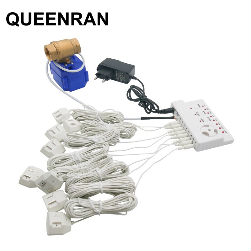 2pcs White Sensor Wires for Wired Water Flood Leak Detection System WLD-805, WLD-806, WLD-807 and WLZ-808