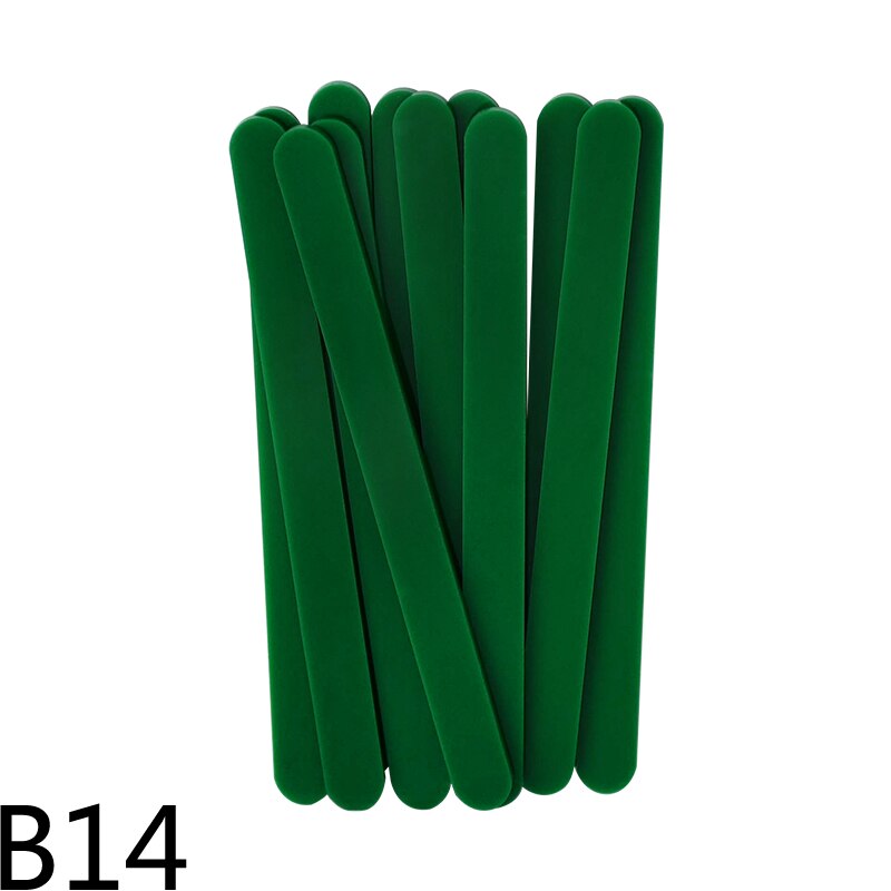 10pcs Acrylic Popsicle Stick Children's Homemade Crafts Ice Cream Stick Handmade Ice Cream Props For Summer Parties With Friends: B14
