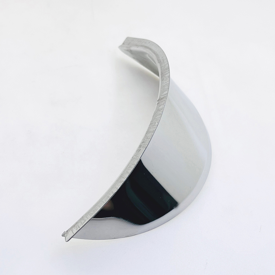 Para Benelli Vespa Triumph, visera de faro de motocicleta de Metal cromado, cubierta Universal de faro a prueba de lluvia para motocicleta y Scooter