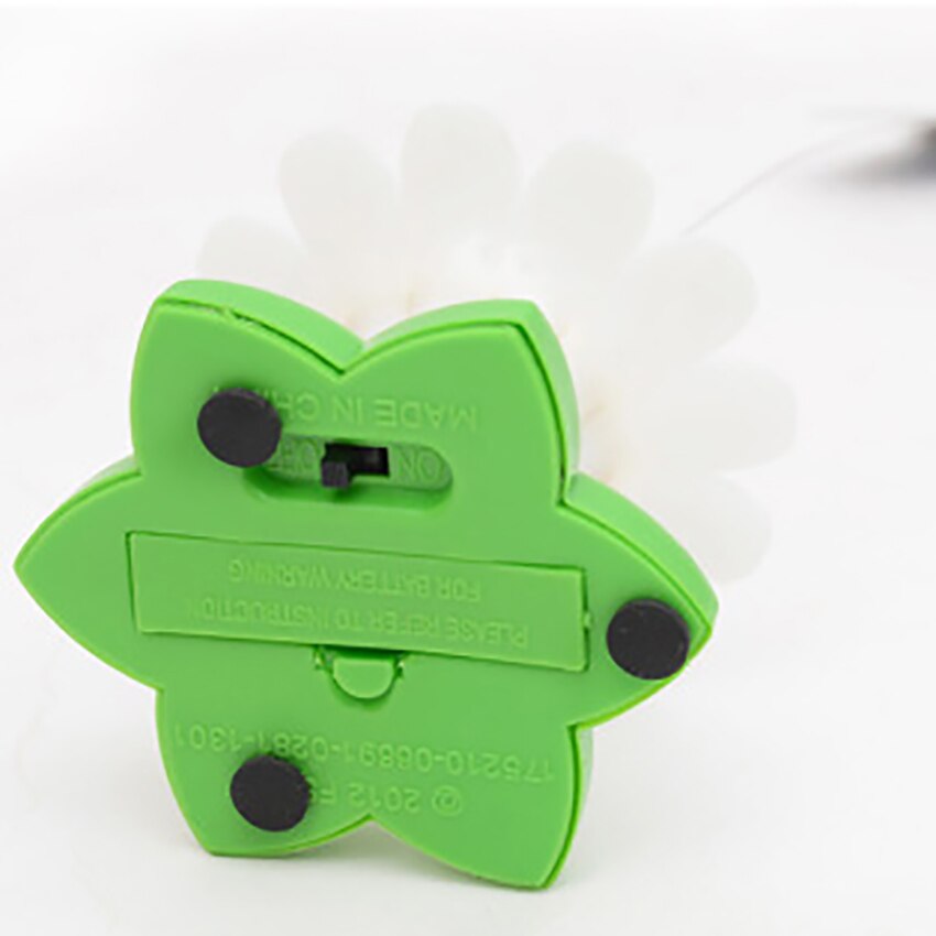 Electric Flying Butterfly Flower Seat Cat Toys Kitten Teasing Stick 360° Rotary Plastic + Steel Wire Interactive Puzzle Pet Toys