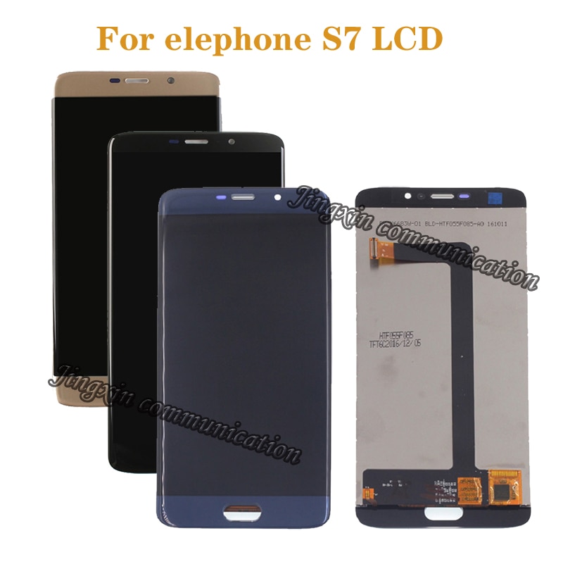 5.5-inch voor Elefoon S7 lcd-scherm + touch screen digitizer component, kan vervangen voor Elefoon S7 LCD telefoon reparatie onderdelen